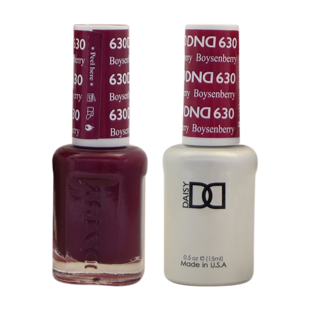 DND Nail Lacquer And Gel Polish, 630, Boysenberry, 0.5oz MY0924