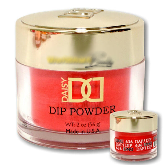 DND 2in1 Acrylic/Dipping Powder, 636, 2oz