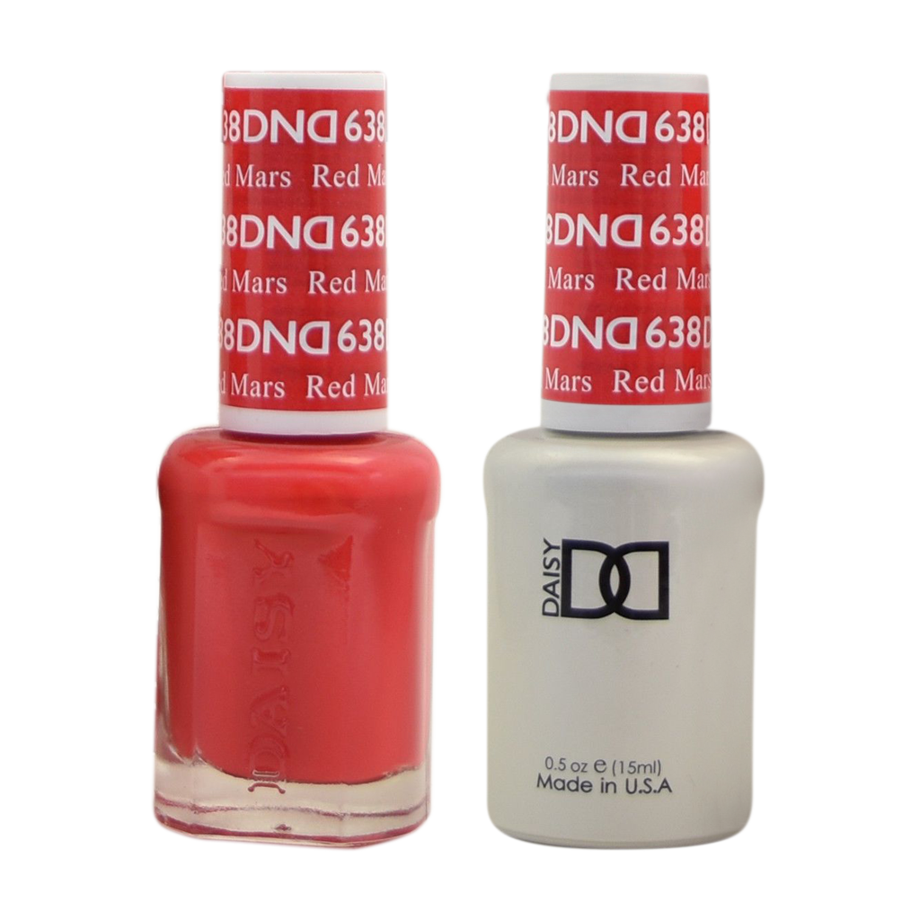 DND Nail Lacquer And Gel Polish, 638, Red Mars, 0.5oz MY0924