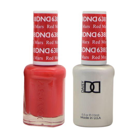 DND Nail Lacquer And Gel Polish, 638, Red Mars, 0.5oz MY0924