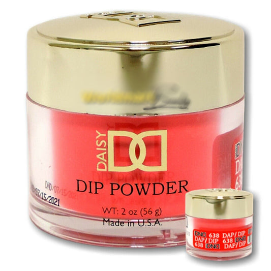 DND 2in1 Acrylic/Dipping Powder, 638, 2oz