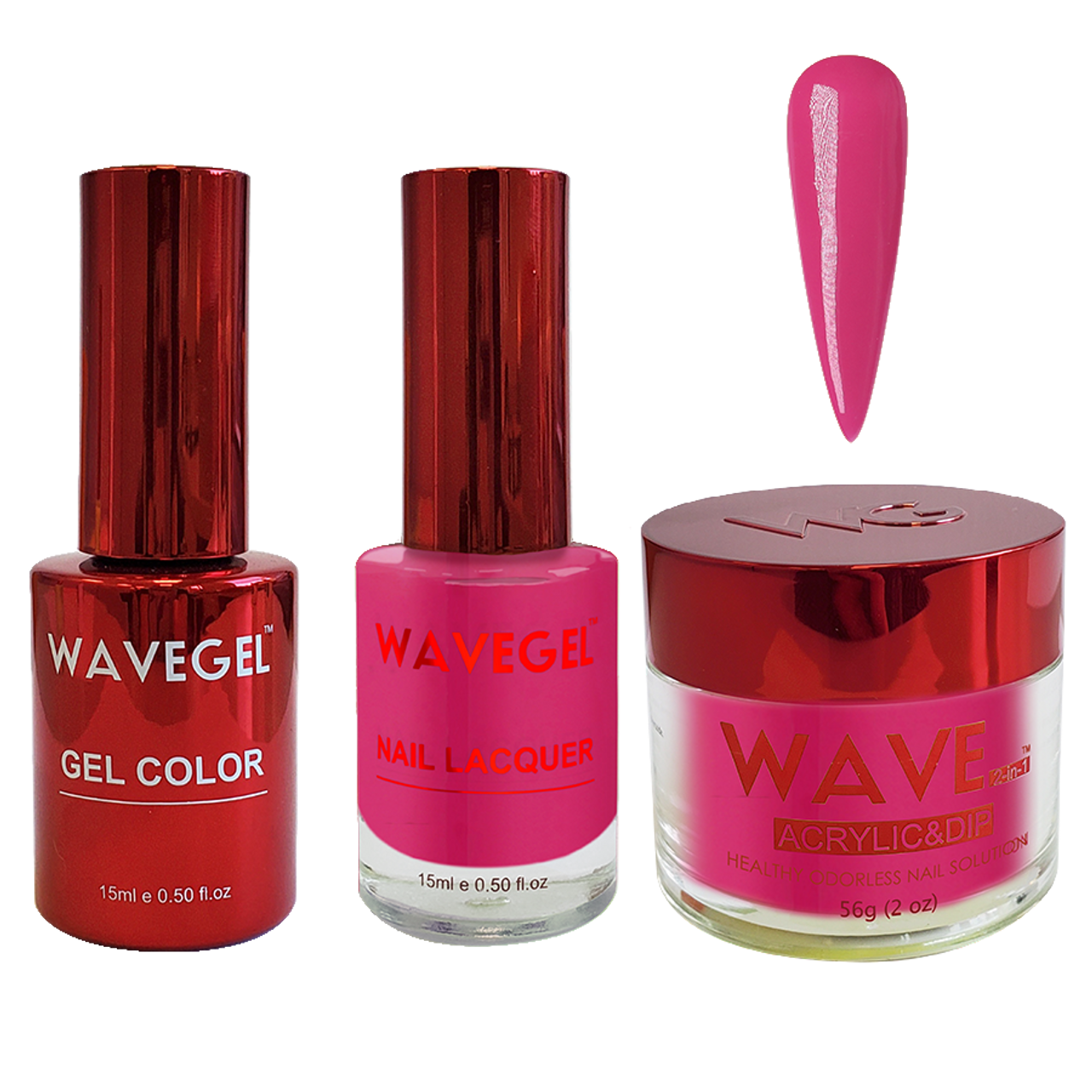 Wave Gel 4in1 Dipping Powder + Gel Polish + Nail Lacquer, QUEEN Collection, 063, Grant