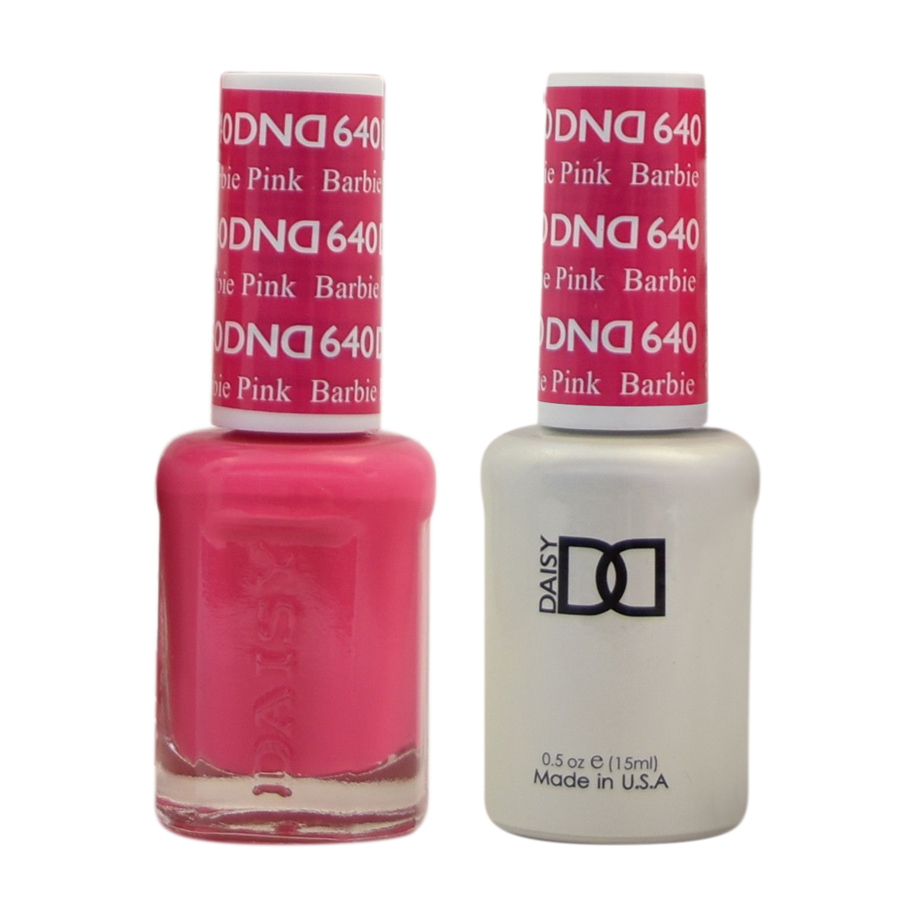 DND Nail Lacquer And Gel Polish, 640, Barbie Pink, 0.5oz MY0924