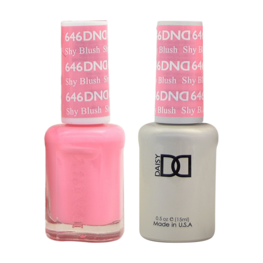 DND Nail Lacquer And Gel Polish, 646, Shy Blush, 0.5oz MY0924