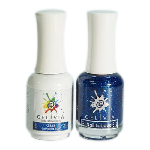 Gelivia Nail Lacquer And Gel Polish, 848, Jamaica Bay, 0.5oz OK0304VD