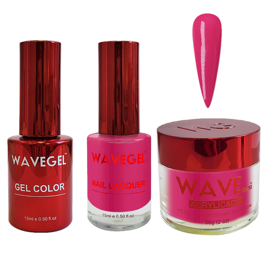 Wave Gel 4in1 Dipping Powder + Gel Polish + Nail Lacquer, QUEEN Collection, 064, Perfect Gloss