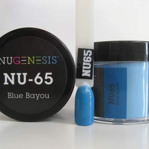 Nugenesis Dipping Powder, NU 065, Blue Bayou, 2oz MH1005