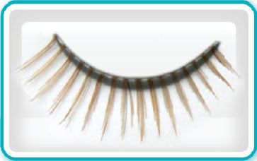 Ardell Eyelashes, Scanties, Brown, 65018 KK BB