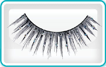 Ardell Eyelashes, Fun 2 Rows, Glitter Dots, 65035 KK BB