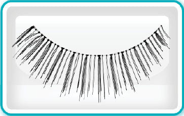 Ardell Eyelashes, Black, 124, 65093 KK BB