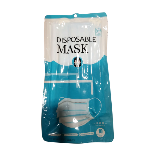 Jiangxi Disposable Face Mask, PACK (Pk: 10 pcs/pack, 250 packs/case)