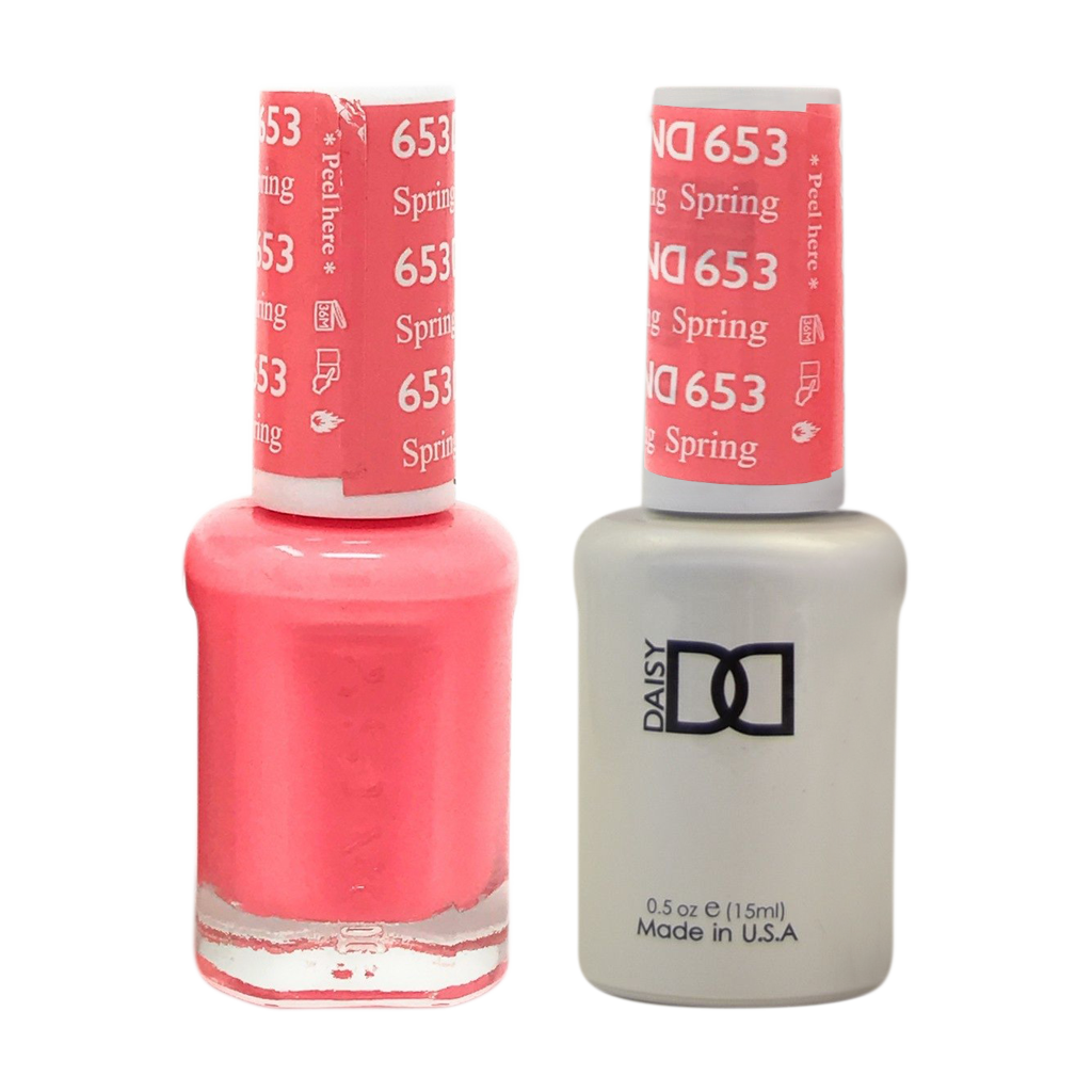 DND Nail Lacquer And Gel Polish, 653, Spring Fling, 0.5oz MY0924