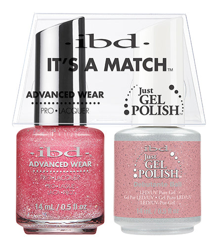 IBD Just Gel Polish, 65480, It's A Match Duo, Debutante Ball, 0.5oz KK