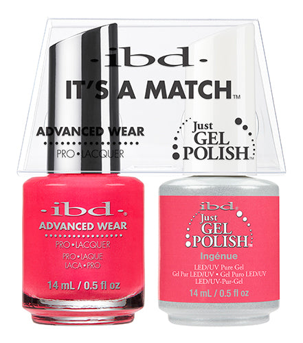 IBD Just Gel Polish, 65491, It's A Match Duo, Ingenue, 0.5oz KK