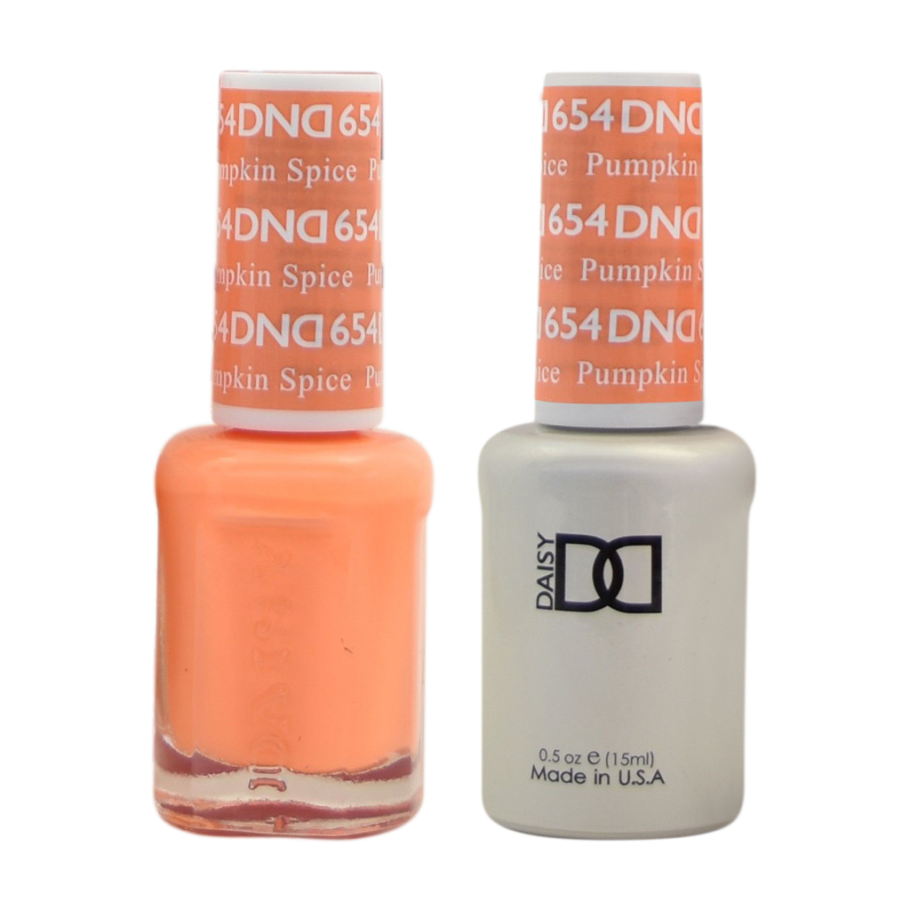 DND Nail Lacquer And Gel Polish, 654, Pumkin Spice, 0.5oz MY0924