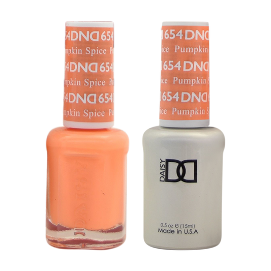 DND Nail Lacquer And Gel Polish, 654, Pumkin Spice, 0.5oz MY0924