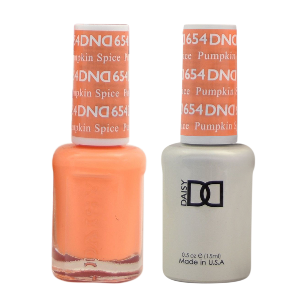 DND Nail Lacquer And Gel Polish, 654, Pumkin Spice, 0.5oz MY0924