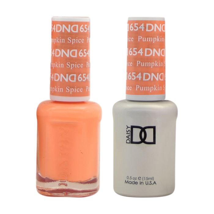 DND Nail Lacquer And Gel Polish, 654, Pumkin Spice, 0.5oz MY0924