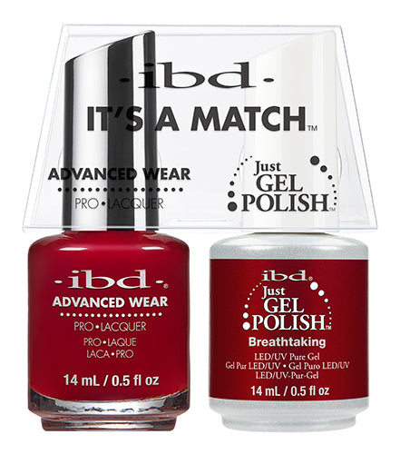 IBD Just Gel Polish, 65519, It's A Match Duo, Breathtaking, 0.5oz KK