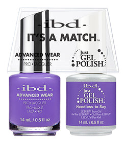 IBD Just Gel Polish, 65529, It's A Match Duo, Headless To Say, 0.5oz KK