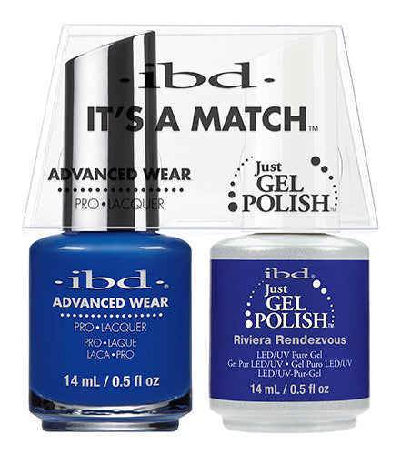 IBD Just Gel Polish, 65543, It's A Match Duo, Riviera Rendervous, 0.5oz KK