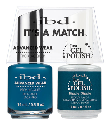 IBD Just Gel Polish, 65550, It's A Match Duo, Hippie Dippie, 0.5oz KK