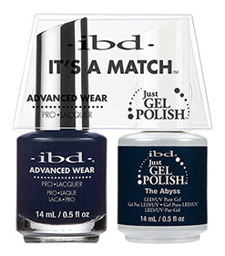 IBD Just Gel Polish, 65552, It's A Match Duo, The Abyss, 0.5oz KK
