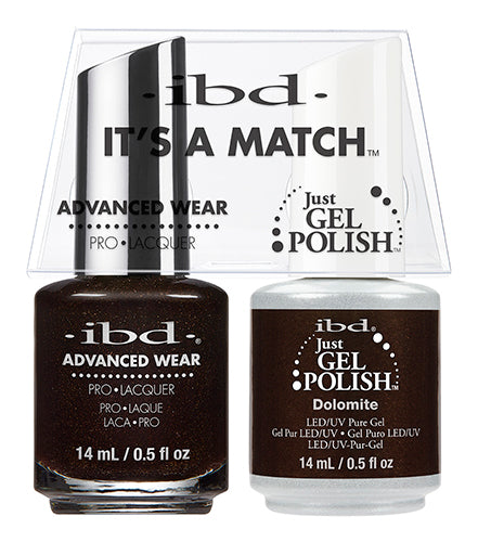 IBD Just Gel Polish, 65562, It's A Match Duo, Dolomite, 0.5oz KK