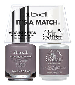 IBD Just Gel Polish, 65565, It's A Match Duo, Patchwork, 0.5oz KK