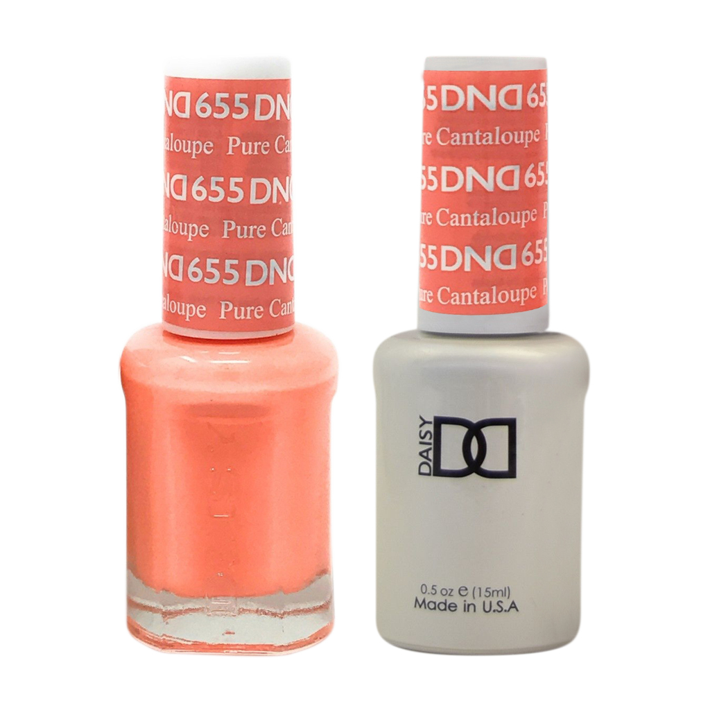 DND Nail Lacquer And Gel Polish, 655, Pure Cataloupe, 0.5oz MY0924