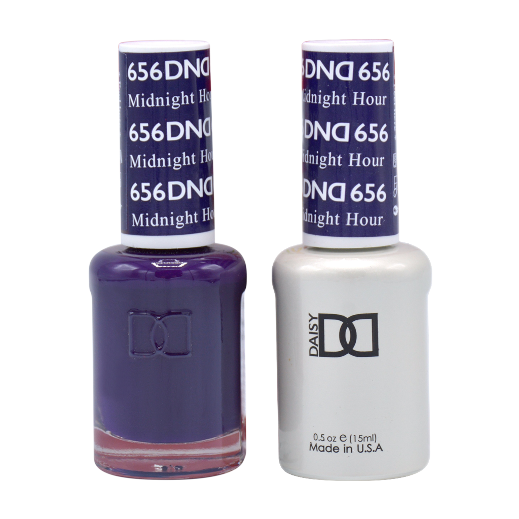 DND Nail Lacquer And Gel Polish, 656, Midnight Hour, 0.5oz MY0924