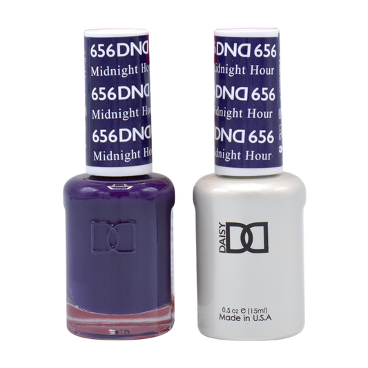 DND Nail Lacquer And Gel Polish, 656, Midnight Hour, 0.5oz MY0924