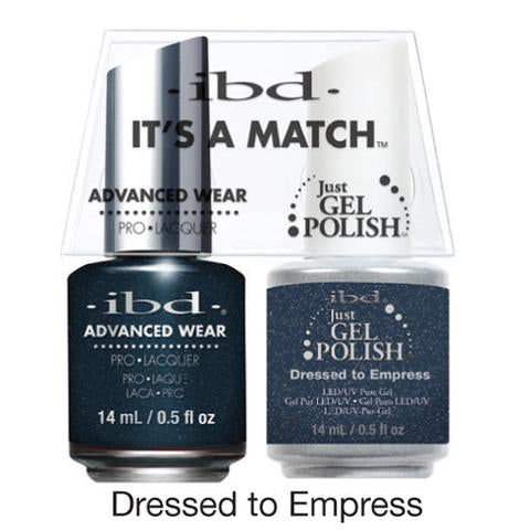 IBD Just Gel Polish, 65680, It's A Match Duo, Dressed To Empress, 0.5oz KK