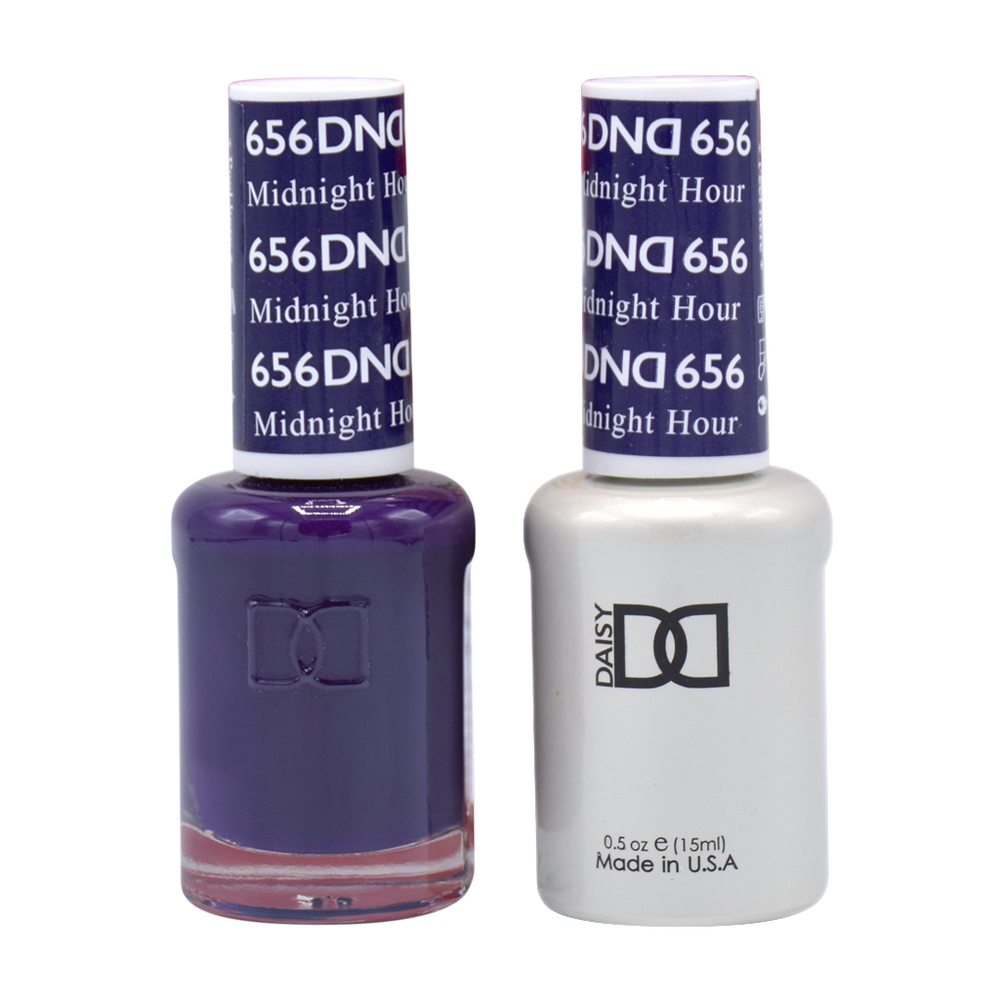 DND Nail Lacquer And Gel Polish, 656, Midnight Hour, 0.5oz MY0924