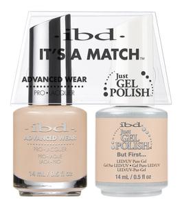 IBD Just Gel Polish, 65740, It's A Match Duo, But First??, 0.5oz KK