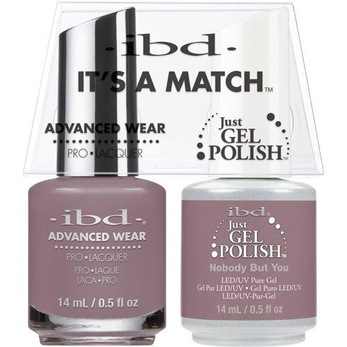 IBD Just Gel Polish, 65745, It's A Match Duo, Nobody But You, 0.5oz KK