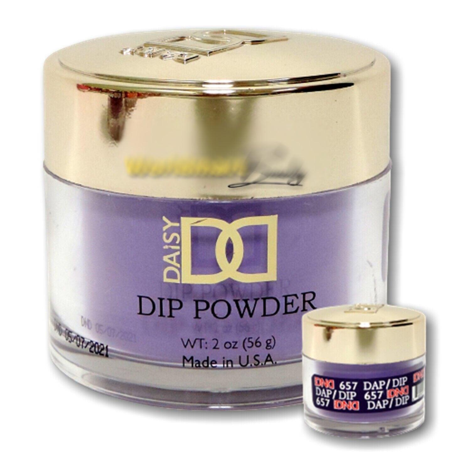 DND 2in1 Acrylic/Dipping Powder, 657, 2oz