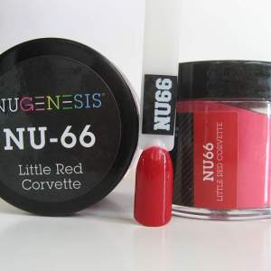 Nugenesis Dipping Powder, NU 066, Little Red Corvette, 2oz MH1005