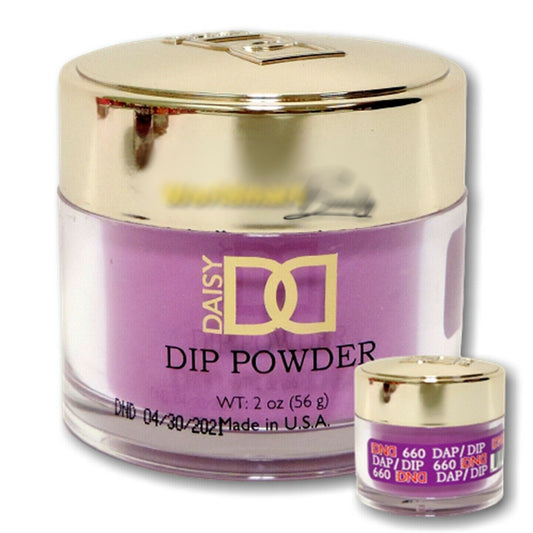 DND 2in1 Acrylic/Dipping Powder, 660, 2oz