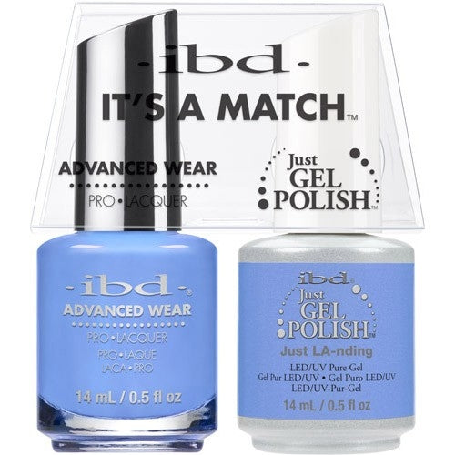 IBD Just Gel Polish, 66591, It's A Match Duo, Just LA-nding, 0.5oz KK