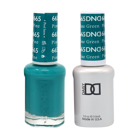 DND Nail Lacquer And Gel Polish, 665, Pine Green, 0.5oz MY0924