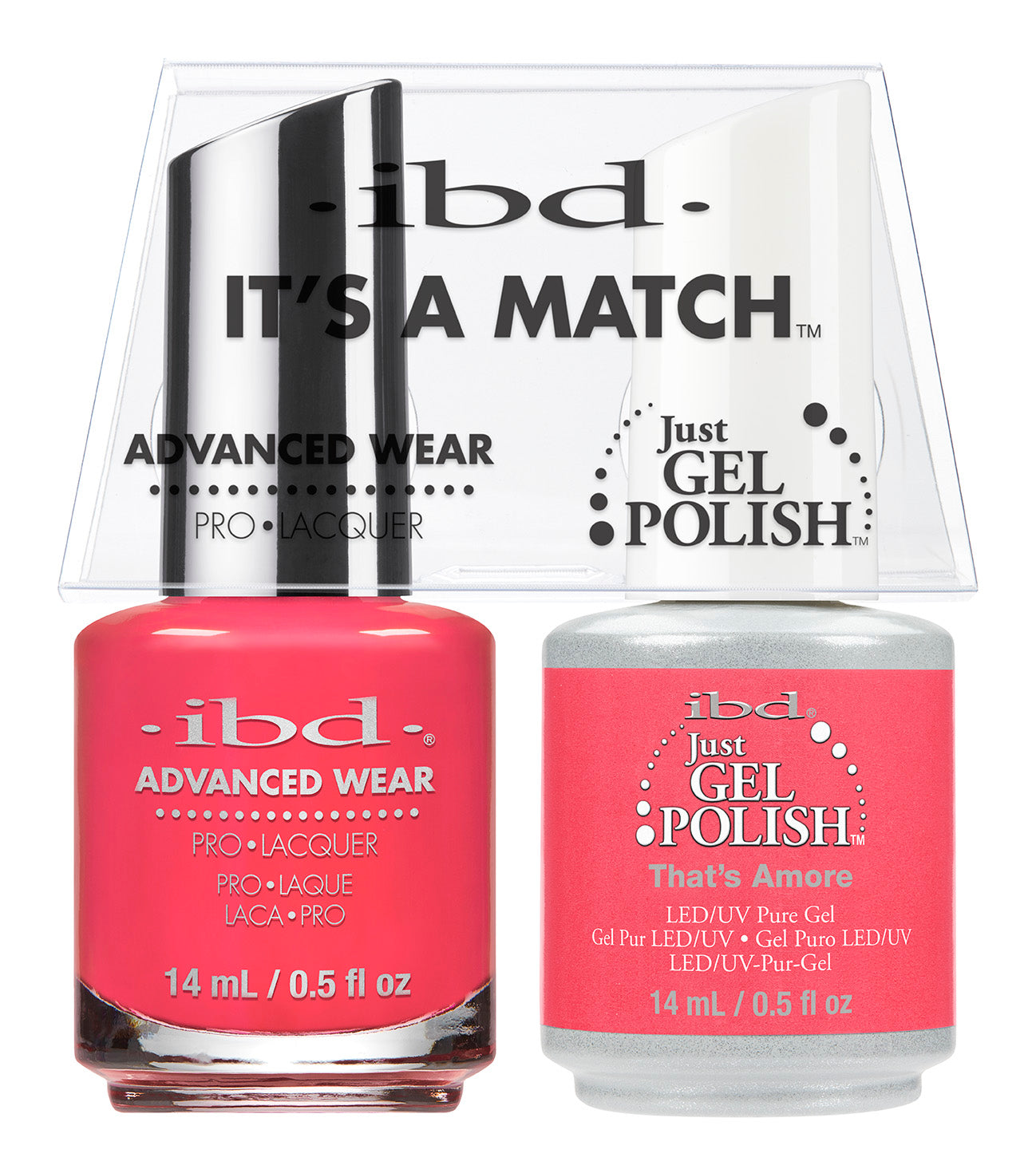 IBD Just Gel Polish, 66662, It's A Match Duo, Thats Amore, 0.5oz KK