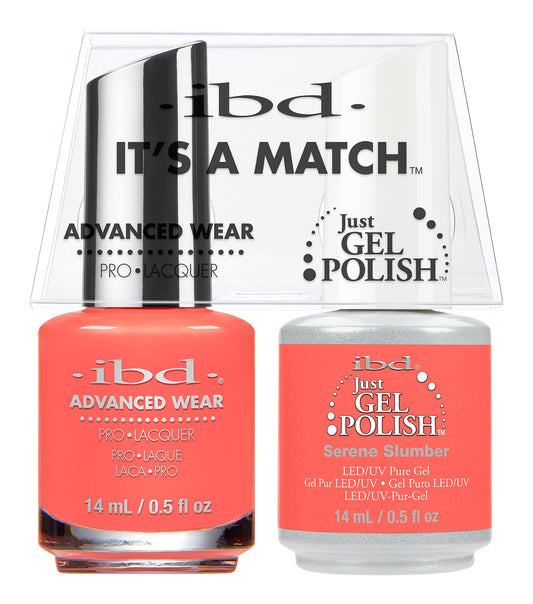 IBD Just Gel Polish, 66665, It's A Match Duo, Serene Slumber, 0.5oz KK