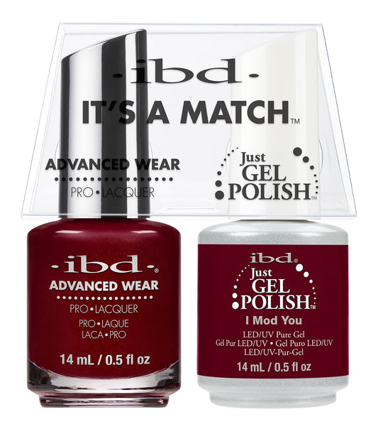 IBD Just Gel Polish, 66670, It's A Match Duo, I Mod You, 0.5oz KK