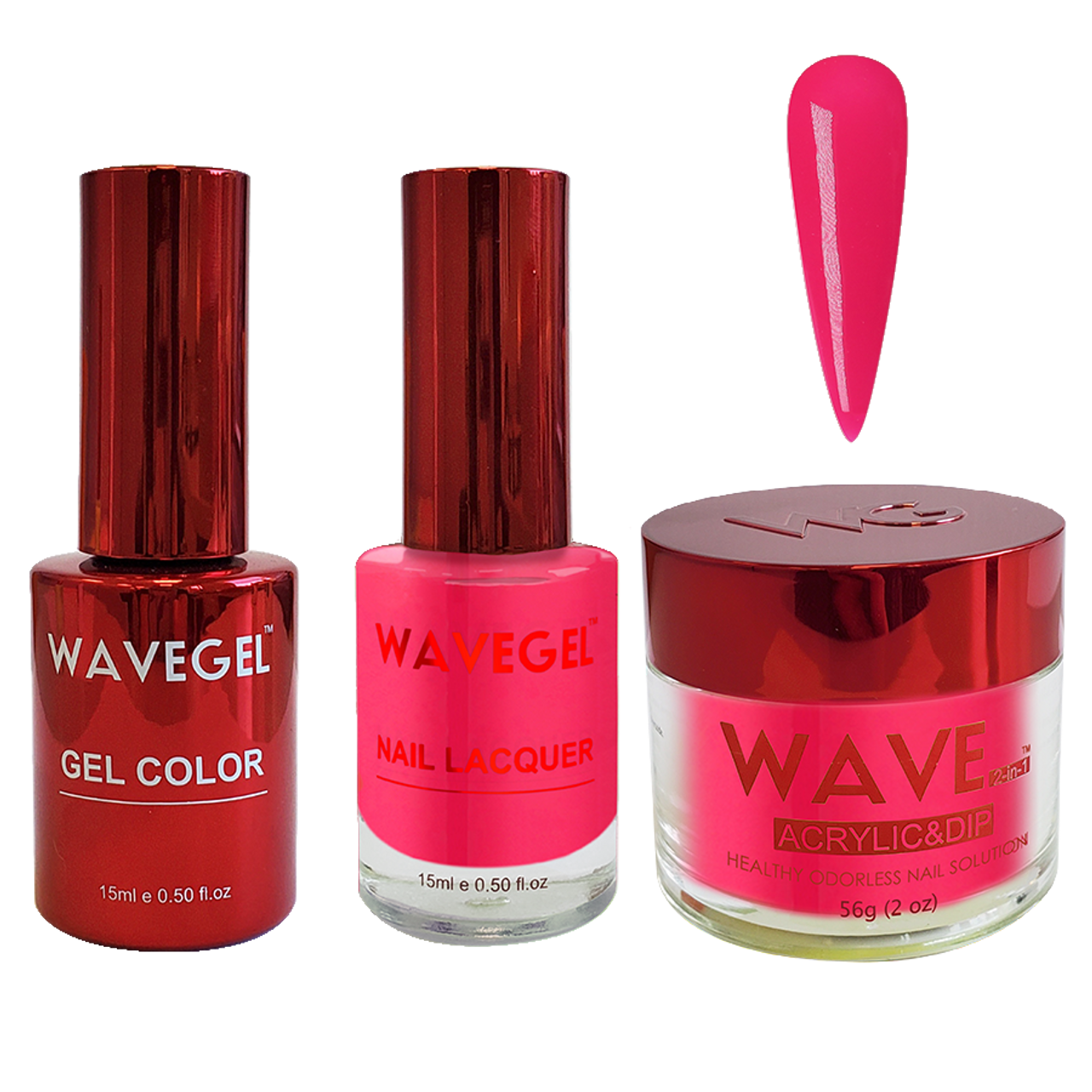 Wave Gel 4in1 Dipping Powder + Gel Polish + Nail Lacquer, QUEEN Collection, 066, Princess Bath