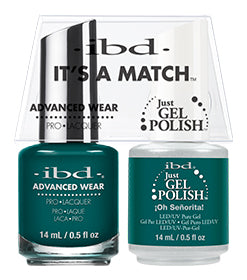 IBD Just Gel Polish, 67008, It's A Match Duo, Oh Senorita, 0.5oz KK