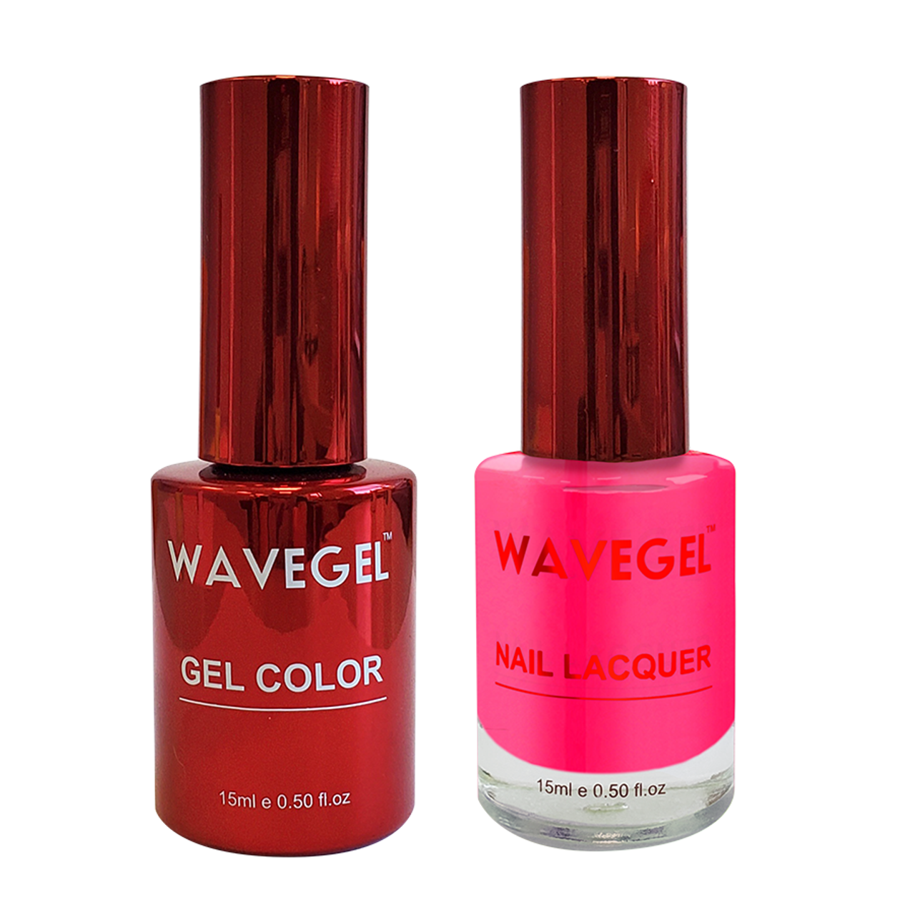 Wave Gel Nail Lacquer + Gel Polish, QUEEN Collection, 067, Rosy Posy, 0.5oz