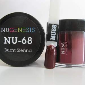 Nugenesis Dipping Powder, NU 068, Burnt Sienna, 2oz MH1005