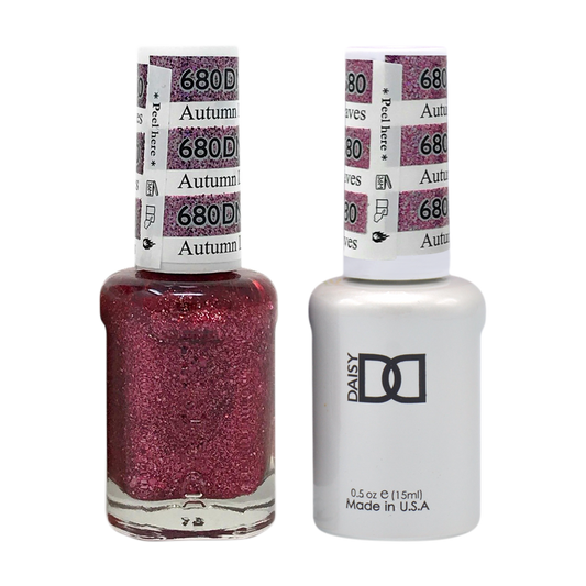 DND Nail Lacquer And Gel Polish, 680, Autumn Leaves, 0.5oz MY0924