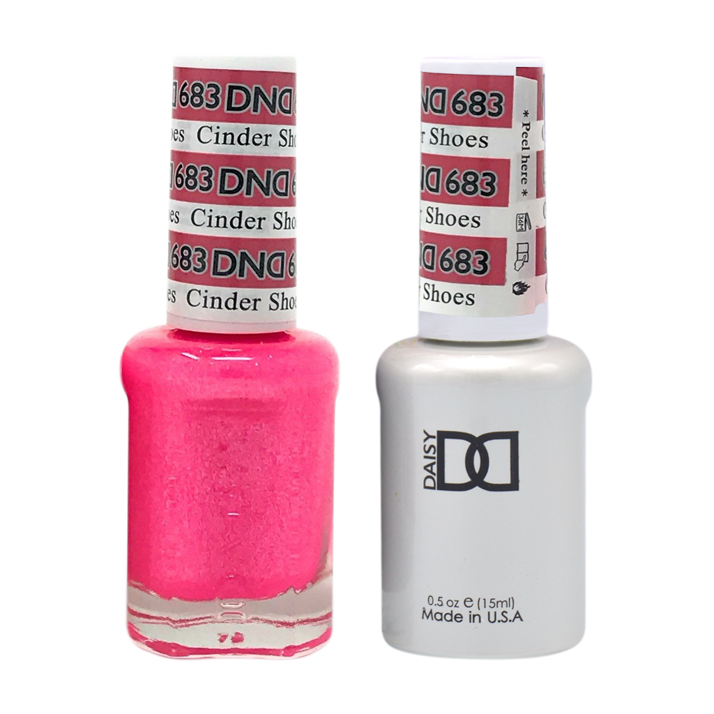 DND Nail Lacquer And Gel Polish, 683, Cinder Shoes, 0.5oz MY0924